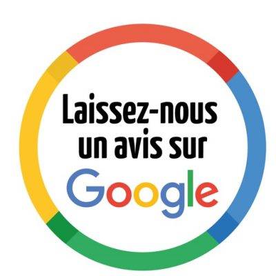 Laissez-nous votre avis sur Google !