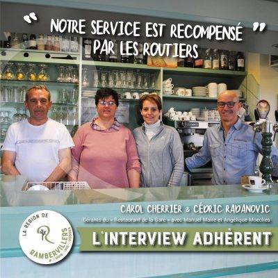 Interview marque de territoire « Restaurant de la Gare »